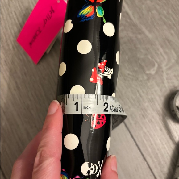 Betsey Johnson Bag - Mushroom, Polka Dot, Skull and Butterfly Clutch NWT - Picture 14 of 14